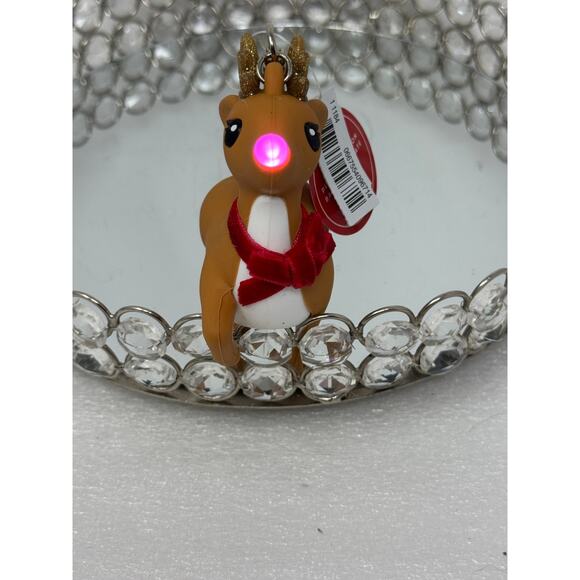 Bath & Body Works Light-Up Reindeer PocketBac Holder – Rudolph Nose Works - Picture 2 of 5